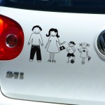 pegatinas de familia