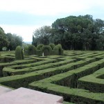 parc del laberint des de dalt