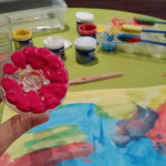 pintar amb ampolles de plastic